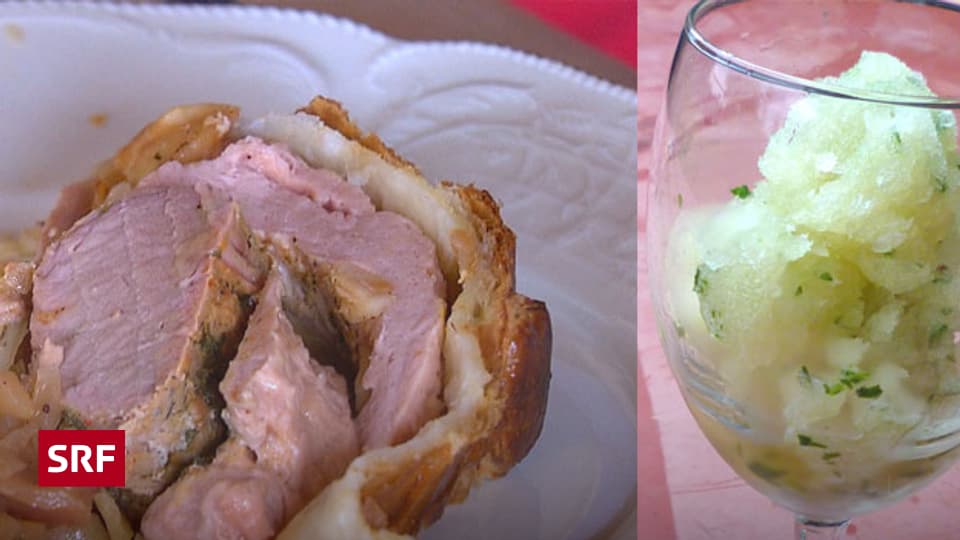 Rezepte Schwiizer Chuchi 2 - Schweinsfilet im Teig mit Apfelsauce und ...