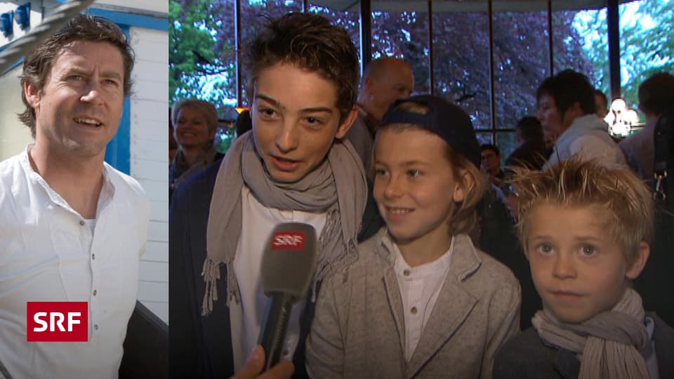 Schweiz «Er ist der Beste» Sven Furrers Kinder schwärmen von ihrem Papa Glanz & Gloria SRF
