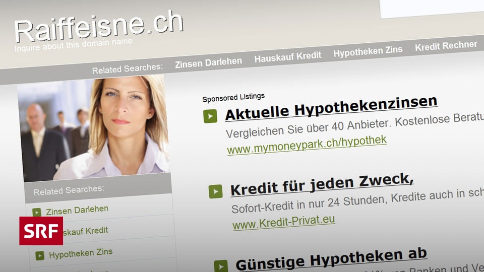 Multimedia «URL Squatter» spekulieren auf Tippfehler Kassensturz Espresso SRF