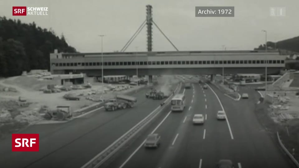 Videos & Bilder - Die Geschichte der Raststätte Würenlos - Autobahn A1 ...