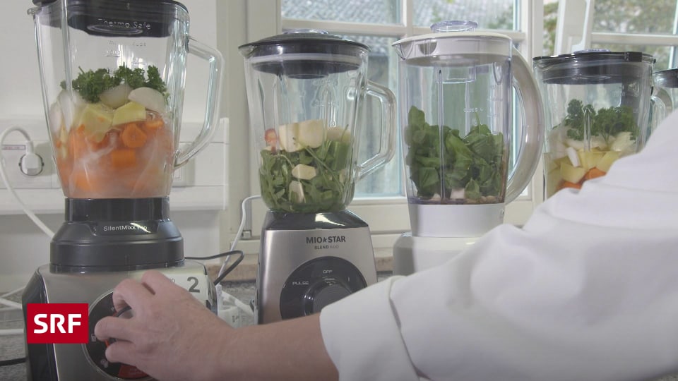 Suppe, Shake und Smoothie «Kassensturz» kürt den MeisterMixer zehn