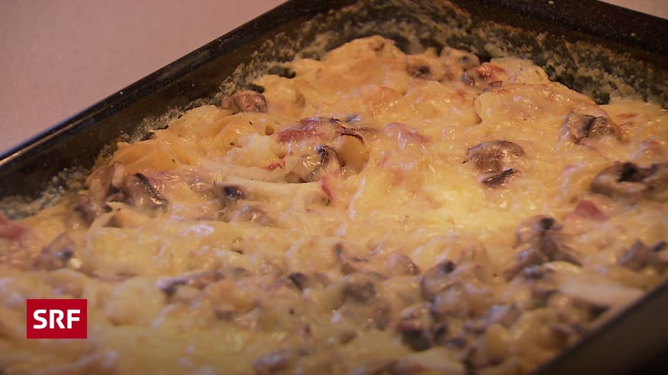 Rezepte 2017 - Nudelgratin mit Brät-Schnitzel - SRF bi de Lüt ...