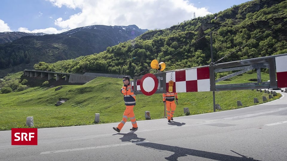 Nur «wichtige» Alpenpässe sind über den Winter offen ... - SRF