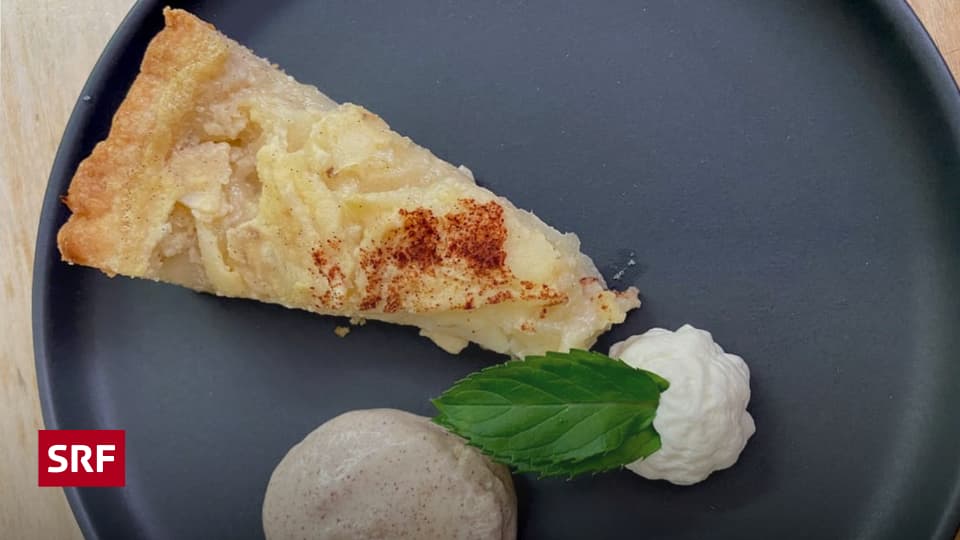 «Landfrauenküche» Rezepte 2023 - Connys «Apfelwähe und Zimt Parfait ...