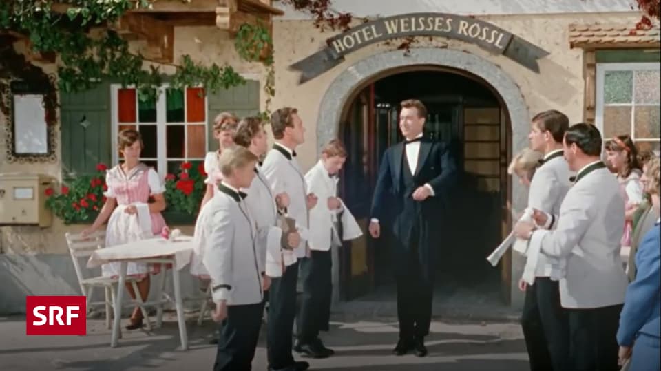 Bild von der klassischen Version des musikalischen Stückes &lsquo;Im weißen Rössl am Wolfgangsee&rsquo;