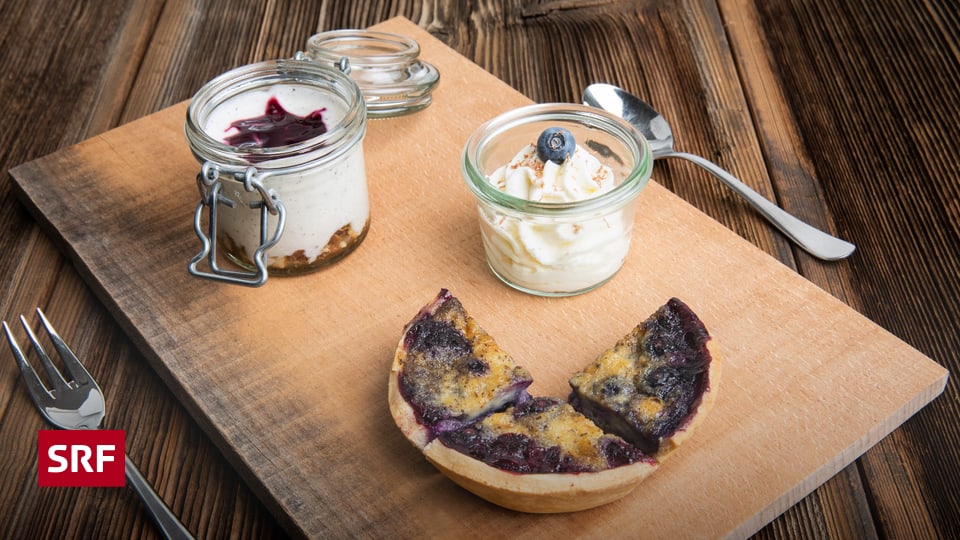 Rezepte 2020 - Heidelbeere-Nidlefladen mit Beerentraum - SRF bi de Lüt ...