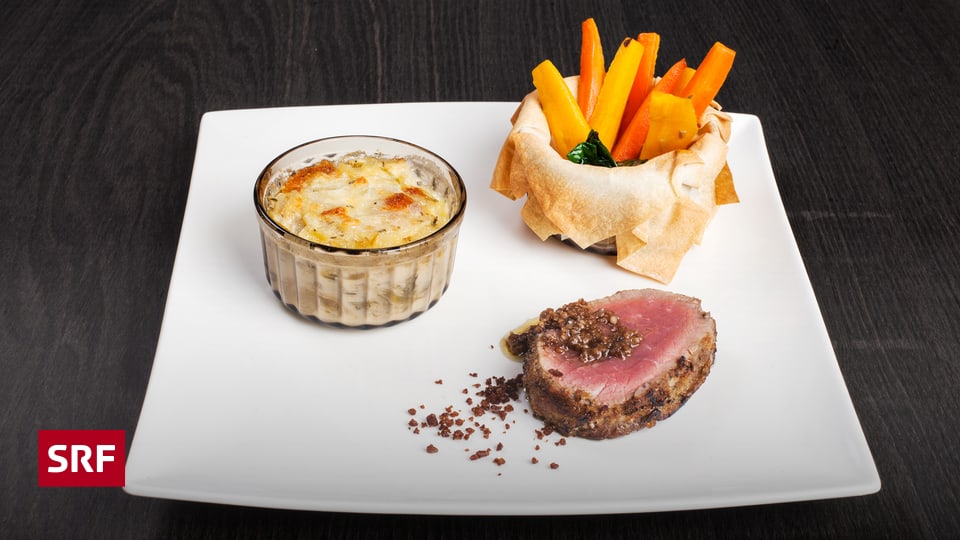 Rezepte 2015 - Roastbeef unter einer Kruste - SRF bi de Lüt ...