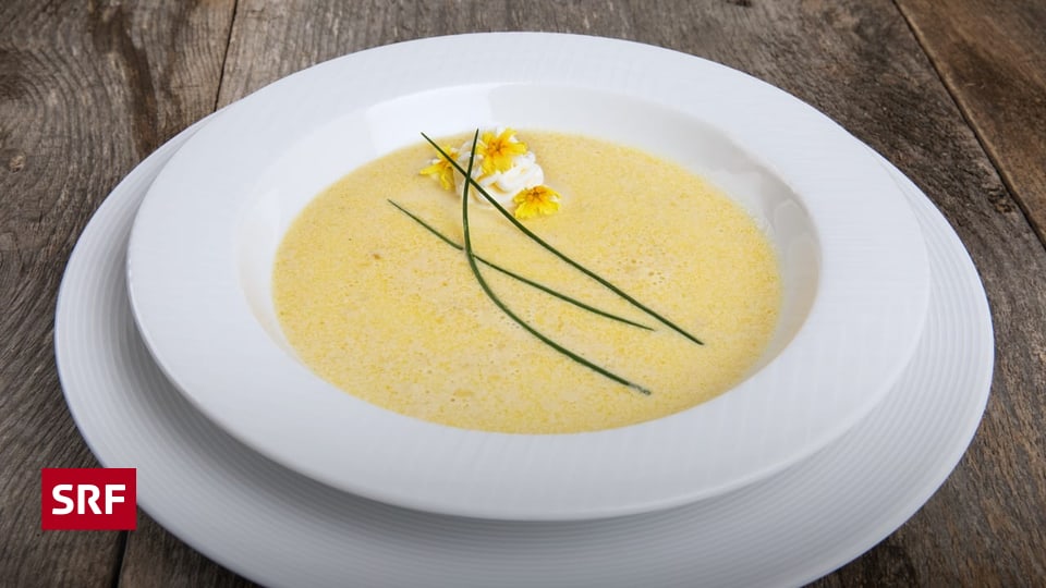 «Landfrauenküche» Rezepte 2022 - Monikas «Schlüsselblumensuppe mit ...