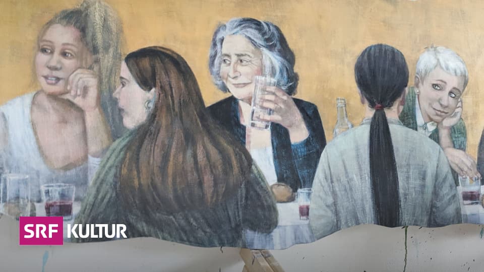 Ehre für weibliche Heilige Feministisches Denkmal in einer katholischen Kirche Kultur SRF