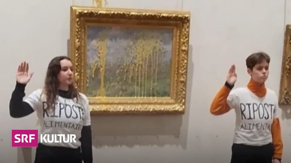 Activists throw soup on Monet paintings – Culture