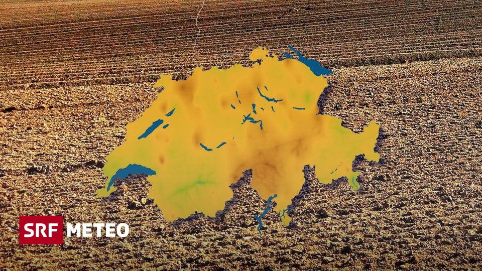 Live-Karte - Trockenheit 2020 - Meteo - SRF