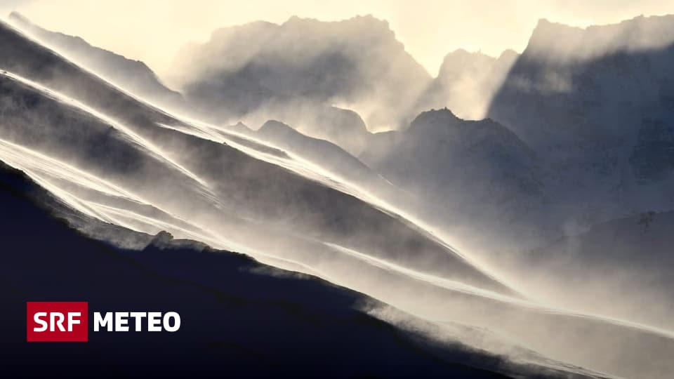 WindchillEffekt Markanter Temperatursturz am Wochenende Meteo SRF