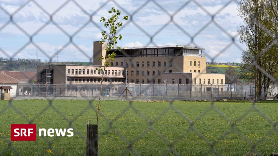 Schweiz Zwei Häftlinge aus Strafanstalt geflohen News SRF