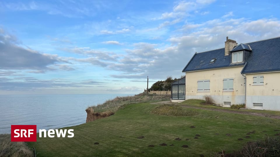 Coastal erosion in Normandy – France's cliffs collapse: tens of thousands of homes are threatened – News