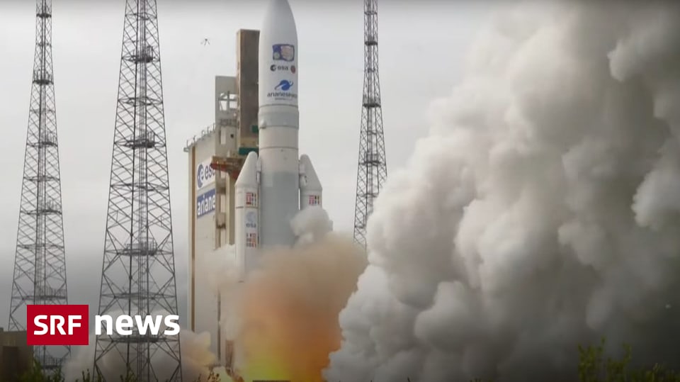 ESAMission Die Sonde Juice ist unterwegs zum Jupiter News SRF