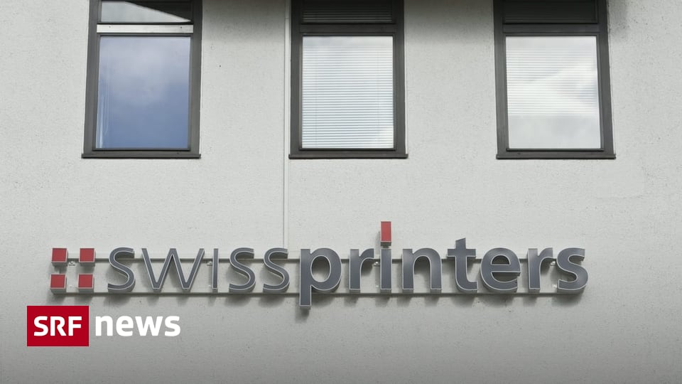 Swissprinters closes – Printing plant in Zofingen closes: 140 employees affected – News