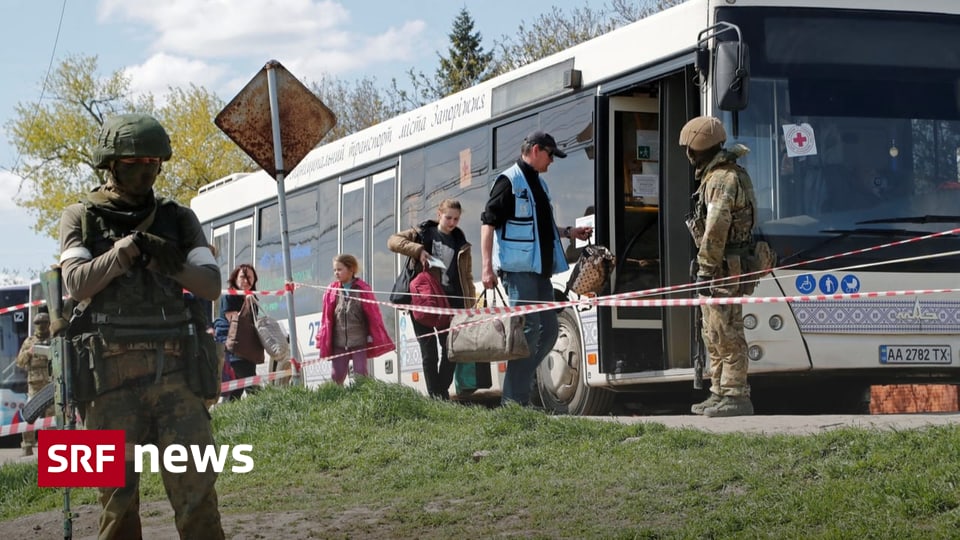 War in Ukraine – Dozens of civilians evacuated from Mariupol steel plant – News