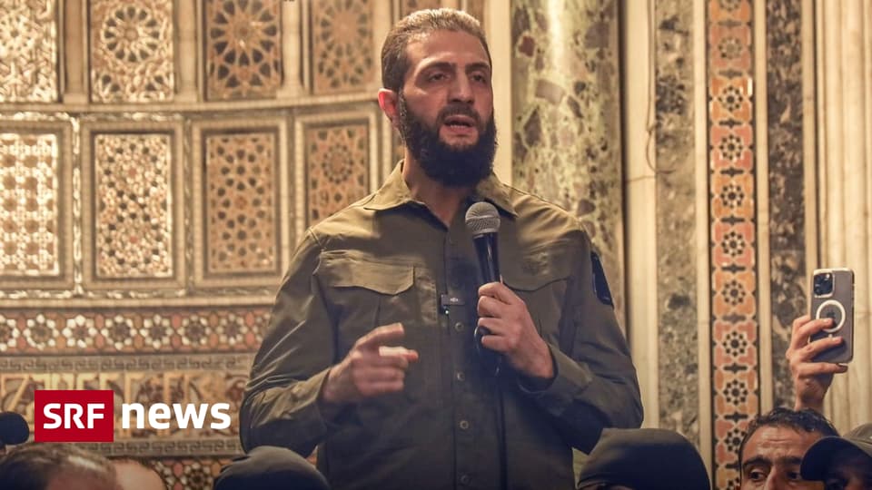 Syriens neuer starker Mann Ahmed alScharaa der geläuterte