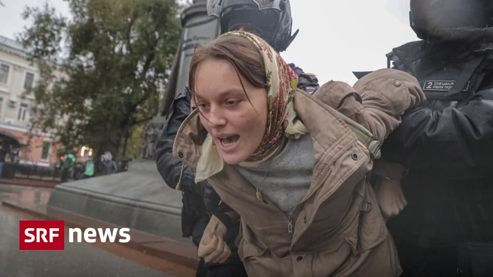 War in Ukraine – “No War!”: Putin’s Mobilization Stirs Home Front – News