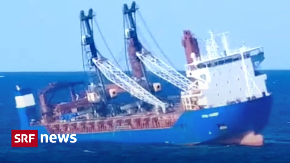 Schiffsunglück Russischer Frachter im Mittelmeer gesunken News SRF