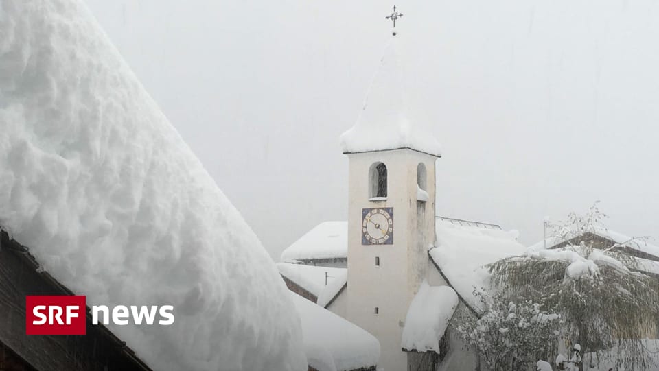 Einzug des Winters – In den Alpen herrscht Schneechaos - Schweizer Radio und Fernsehen (SRF)