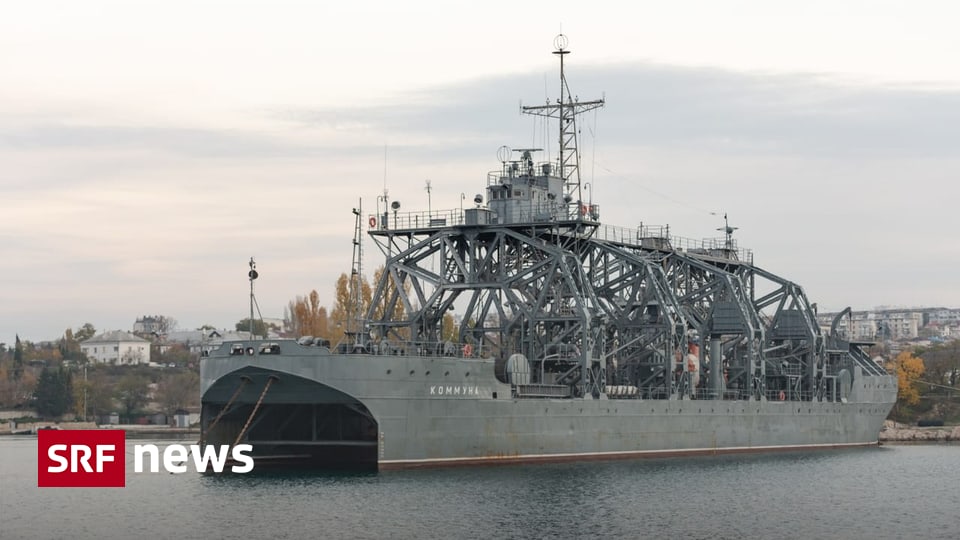 Krieg in der Ukraine - Ukraine will ein russisches Bergungsschiff in Brand gesetzt haben - News - SRF