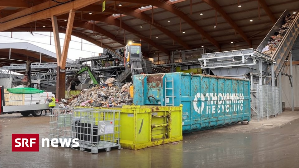 Weniger Abfall in Zürich - Modernste Zürcher Sortieranlage hilft beim ...