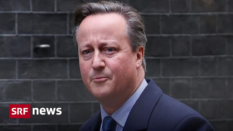 David Cameron kehrt zurück Grosse Rochade in 10 Downing Street News
