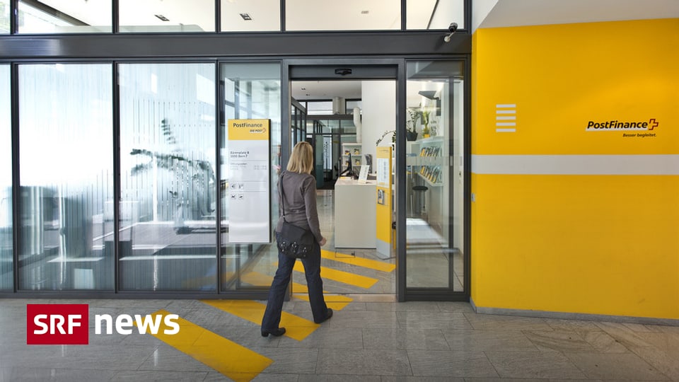 Bank in Nöten Das ist die Postfinance News SRF