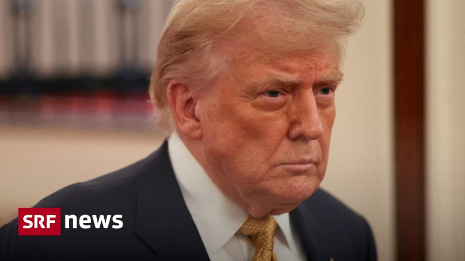 Gesundheit des US-Präsidenten - Ärzte diagnostizieren Veneninsuffizienz bei Trump