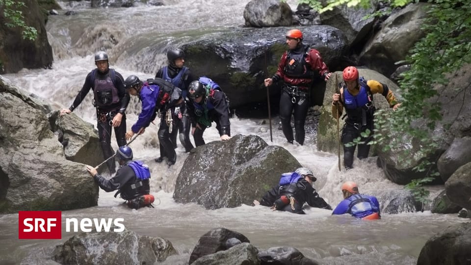 Schweiz Todlicher Canyoning Trip Im Berner Oberland 15 Jahre Spater News Srf