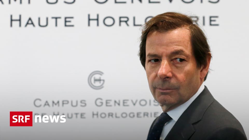 Wirtschaft RichemontChef kündigt Rücktritt an News SRF