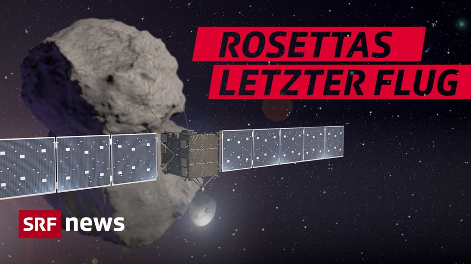 Infografik Raumsonde Rosetta wird ausgeschaltet News SRF