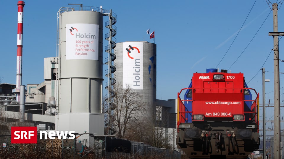 Wirtschaft Holcim Legt Wieder Zu News Srf