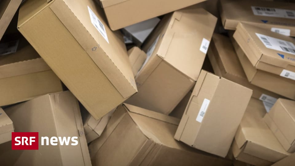 Fremde Briefe und Päckli Post aus dem ganzen Dorf im eigenen Briefkasten News SRF