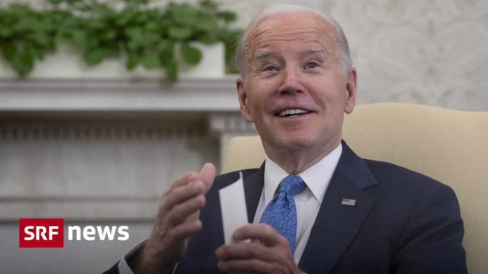 USPräsident kandidiert erneut Joe Biden der Kandidat und sein Alter