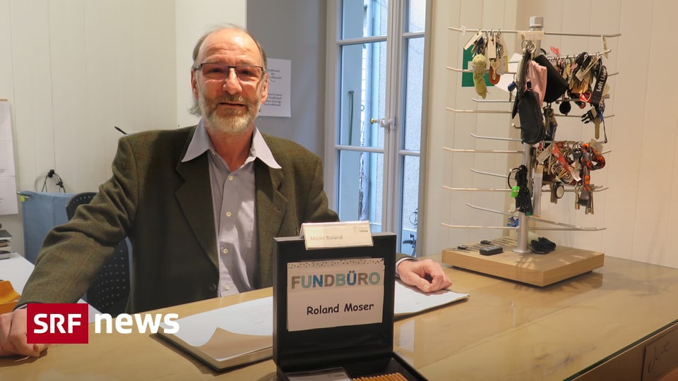 Fundbüroleiter Roland Moser Von der Liebe zu Dingen und Menschen