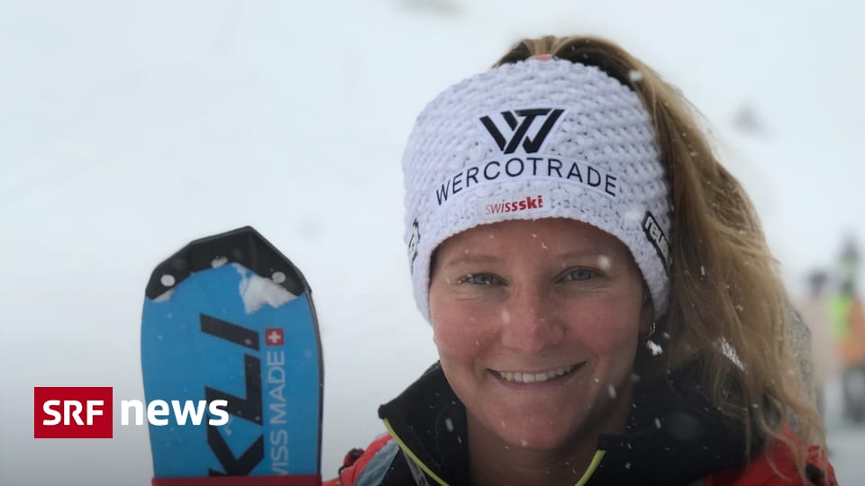 Start in die Skisaison Carole Bissig Die malende Slalomspezialistin