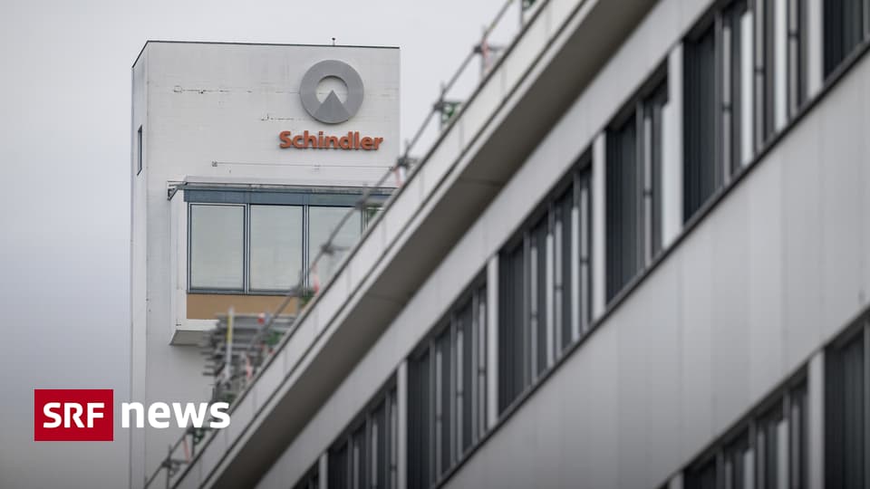 Lift manufacturer Schindler is moving forward despite declining sales – News