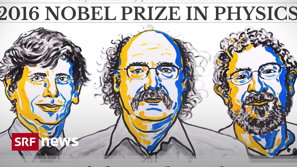 Panorama - Physik-Nobelpreis für drei Briten - News - SRF