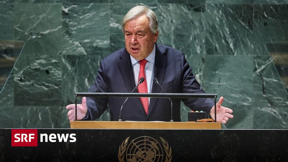 Escalation in the Middle East – United Nations Secretary-General Guterres sees the region “on the brink of the abyss” – News