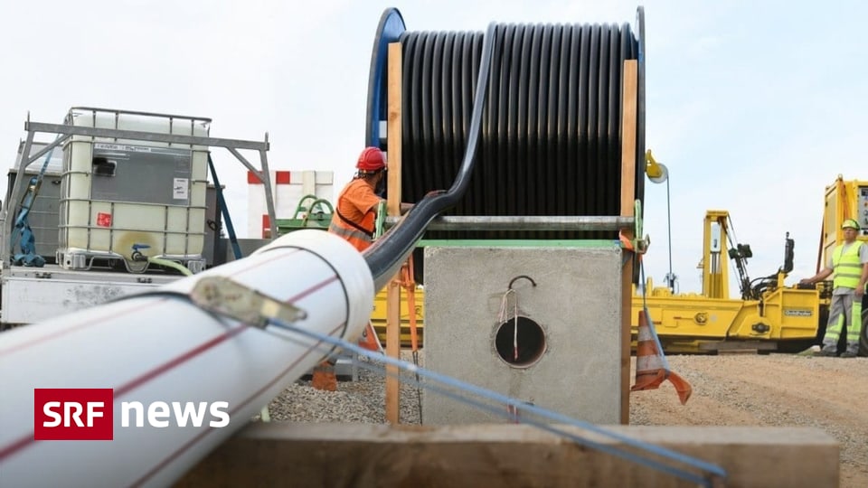 Swiss power supply Less than 17 kilometers of underground cable from