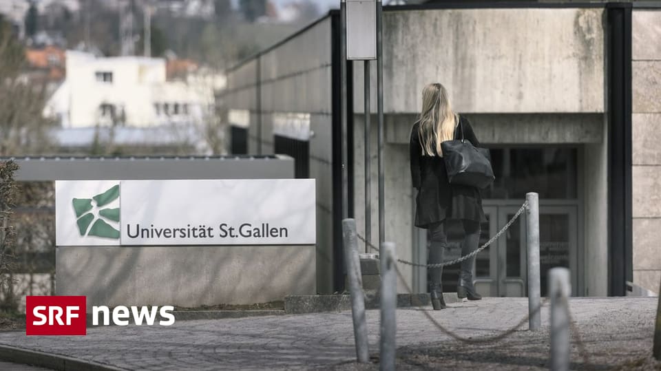 Neues Gesetz Uni St. Gallen Rektor soll mehr Macht erhalten News SRF