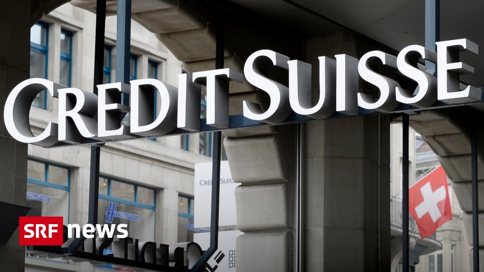 Wirtschaft Wie Die Nationalbank So Die Credit Suisse News Srf