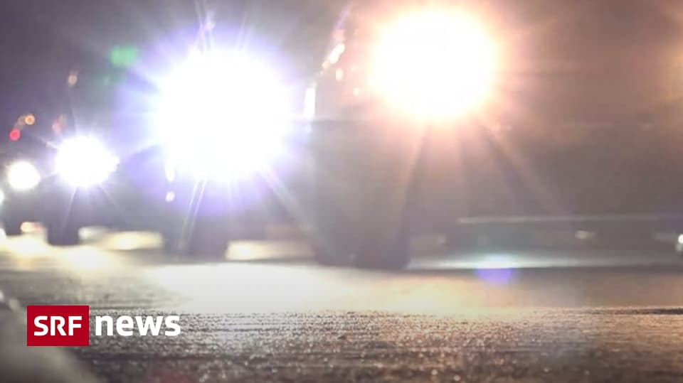 Studie: Jede dritte Person in der Schweiz wird von Autoscheinwerfern geblendet - technologie news from Schweizer Radio und Fernsehen (SRF)