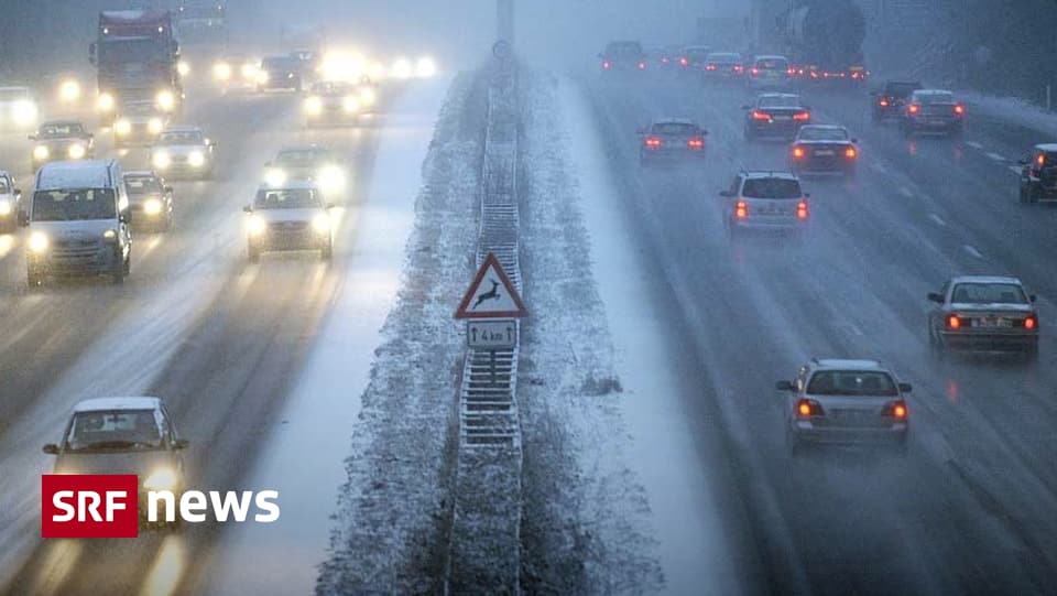 Schneechaos beendet - Wieder freie Fahrt für Pendler in der Schweiz ...