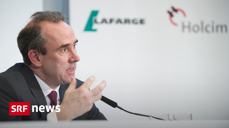 Wirtschaft Das Sind Die Fakten Zur Fusion Zwischen Holcim Und Lafarge News Srf