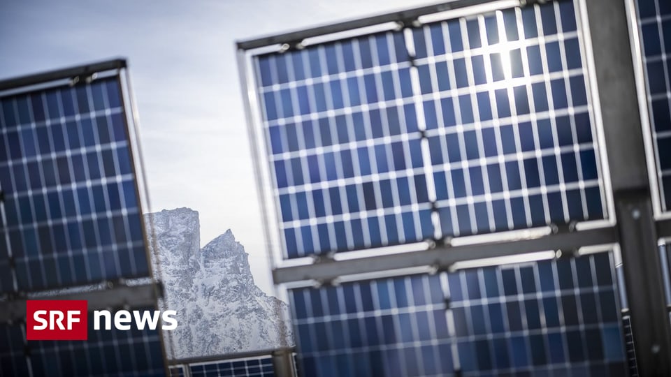 Alpine solar systems: Low electricity prices reduce profitability – News