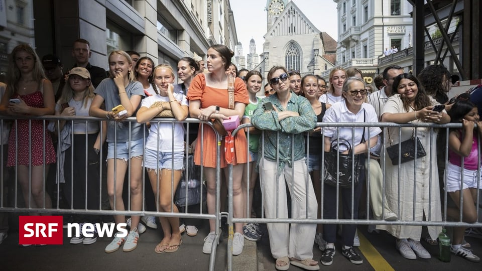 USSuperstar in der Schweiz TaylorSwiftFans läuten Ausnahmezustand