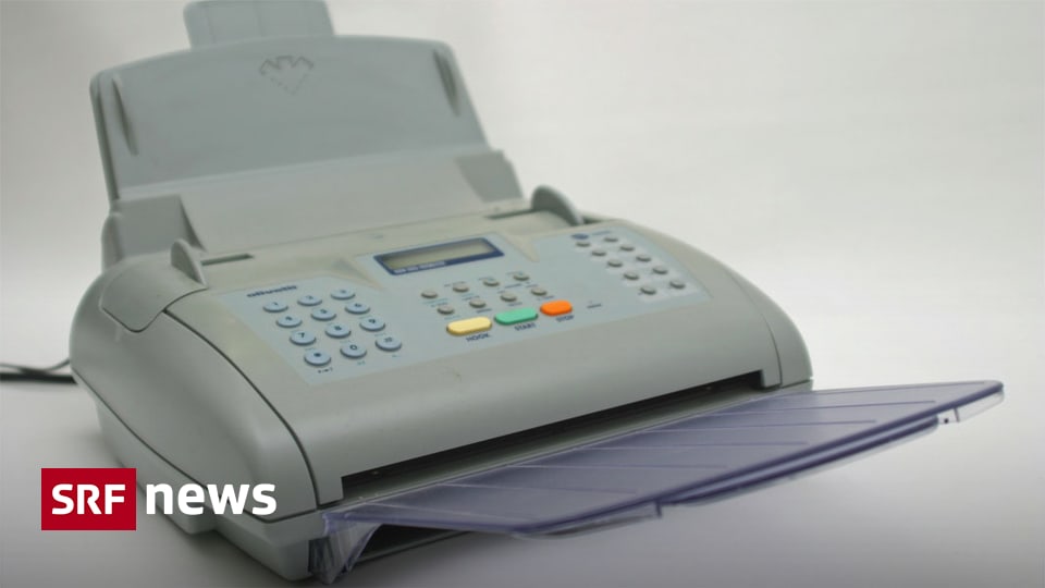 Schweiz - Der Fax Ist (Noch) Nicht Tot - News - Srf